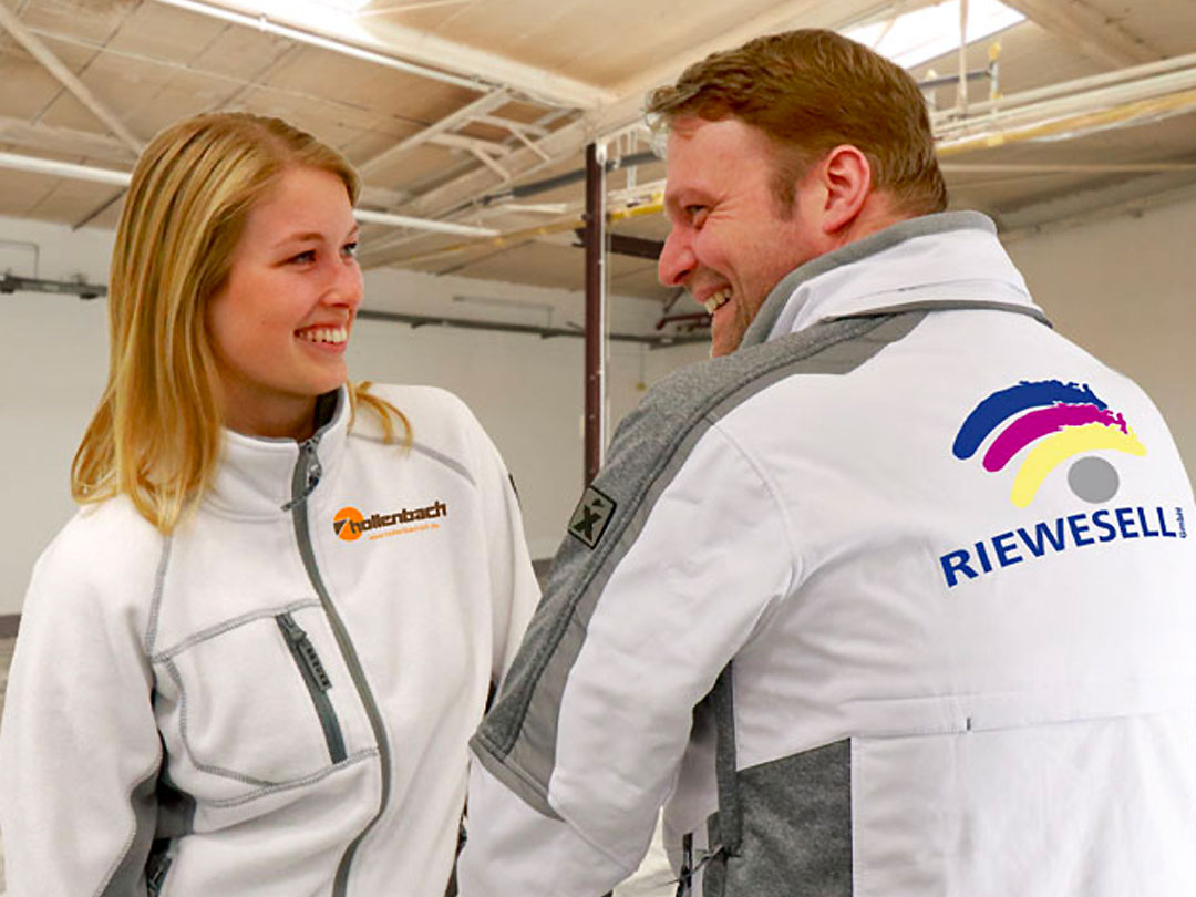 Arbeitskleidung mit Ihrem Firmenlogo