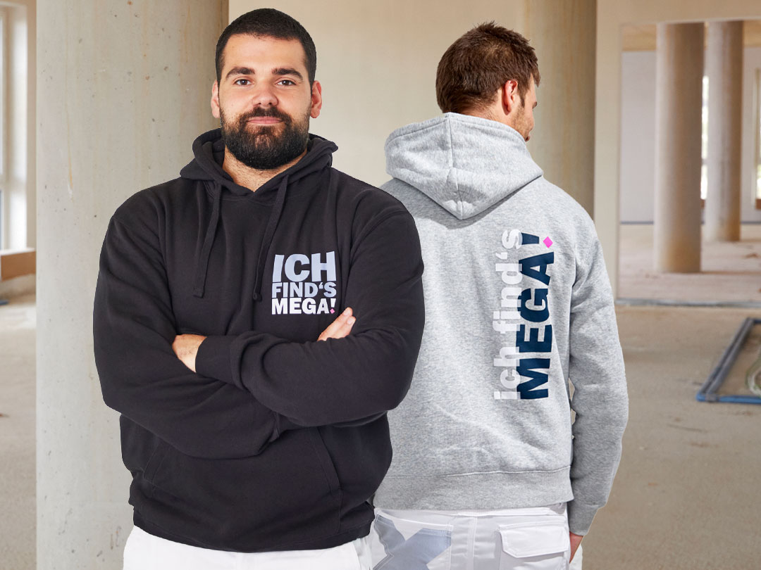 Ich find's MEGA Hoodie der MEGA Gruppe