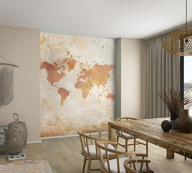 Bild MEGA Wandbilder Weltkarte