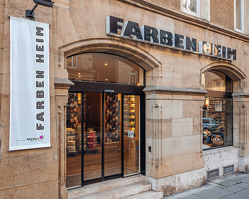 Farben Heim in Stuttgart - Filiale der MEGA Gruppe