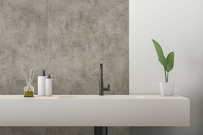 MEGA Recover Wandplatten Wandverkleidungssystem Renovierung Küche und Bad