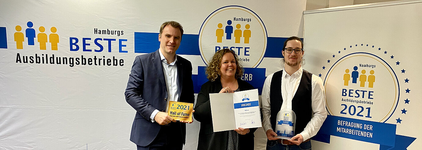 Bild Hamburgs beste Ausbildungsbetriebe Verleihung