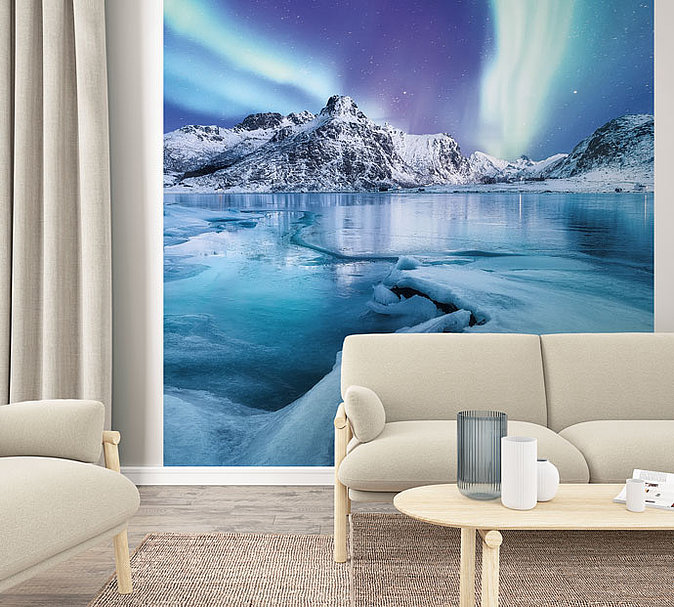 Bild MEGA Wandbilder Nordlichter