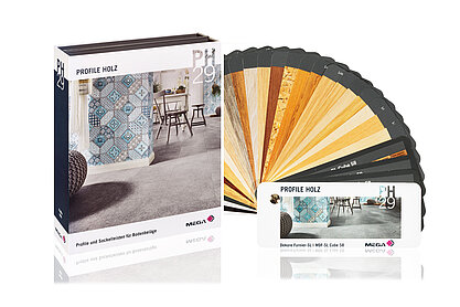 Profile und Sockelleisten für Bodenbeläge aus Holz