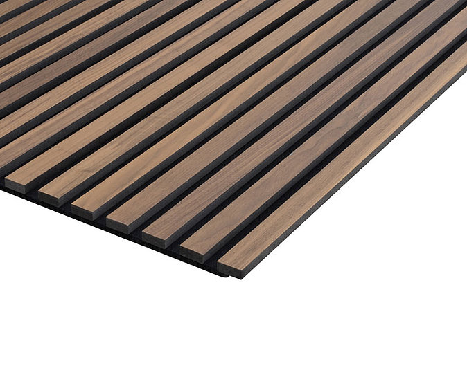 Bild Akustikpaneel Walnuss lackiert