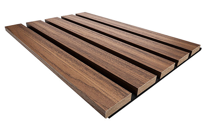 Bild Akustikpaneel Walnuss foliert