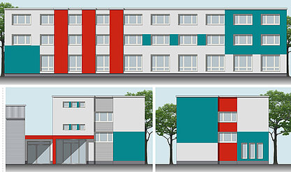 Farbentwurf Mineralwasserfabrik