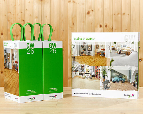 Die neue Kollektion: MEGAgrün Gesünder Wohnen GW26