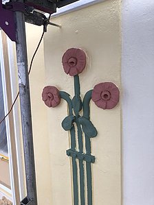 Bild Farbakzent Blumen