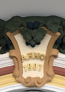 Bild Farbakzent Schrift