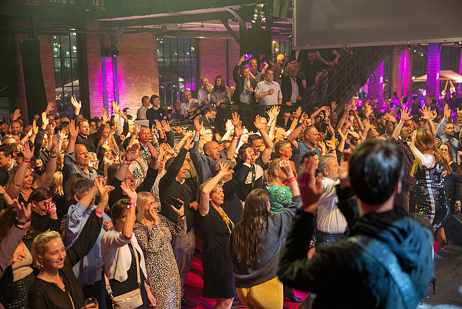 MEGA Party 2023 Bühne