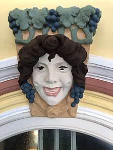 Bild Farbakzent Gesicht