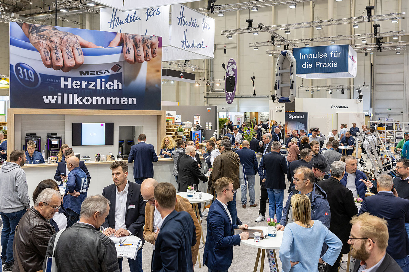 Bild MEGA MESSE Stand 2023